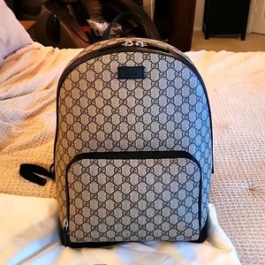 Gucci Logo Backpack
